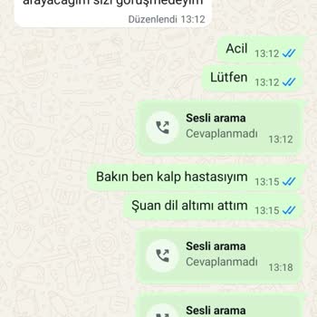 WhatsApp Şantajı Ve Tehdit İçeren Hesap İçin Acil Müdahale
