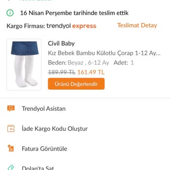 Yanlış Beden Gönderildi Ve Değişim İsteği Reddedildi