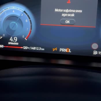 Motor Soğutma Sıvısı Aşırı Isınması Ve Motor Arızası Nedeniyle Yetersiz Servis Çözümü