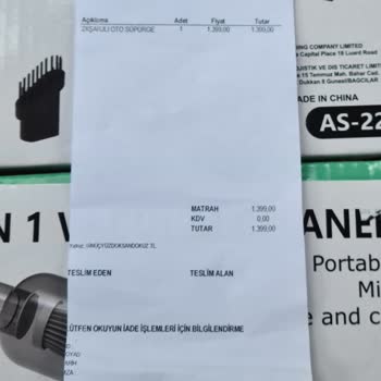 Ayıplı Araç Süpürgeleri Ve Satıcıya Ulaşılamaması Nedeniyle Geri Ödeme Talebi