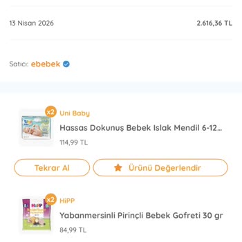 Hasarlı Bebek Gıdaları Ve Cevapsız Müşteri Hizmetleri Nedeniyle İade Talebi