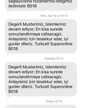 Altyapı Mevcut Bildirimi Ve Sonraki İptal Tutarsızlığı