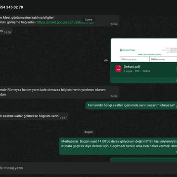 Sahte İş Teklifiyle Kimlik Ve Finansal Bilgilerimin Çalınması