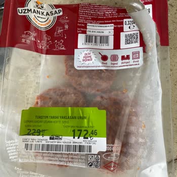 Migros Çekmeköy Şubesinde Hazır Paketli Köfte İçinde Kıl Bulunması