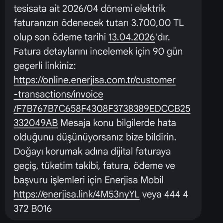 Enerjisa Faturamda 5 Bin TL Üstü Aşırı Ücret Ve İade Talebi