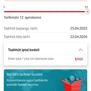 Taahhüt Bitmeden Yüksek Teklifler Karşısında Uygun Tarif İsteği