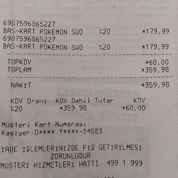 Toyzz Shop Sahte Pokémon Kartları İçin İade Talebi