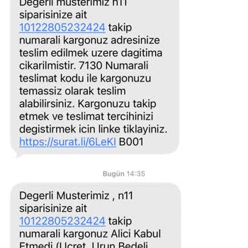 Poliklinik Katına Teslimatı Reddeden Kuryenin Kaba Davranışı Ve Şubenin Savunması