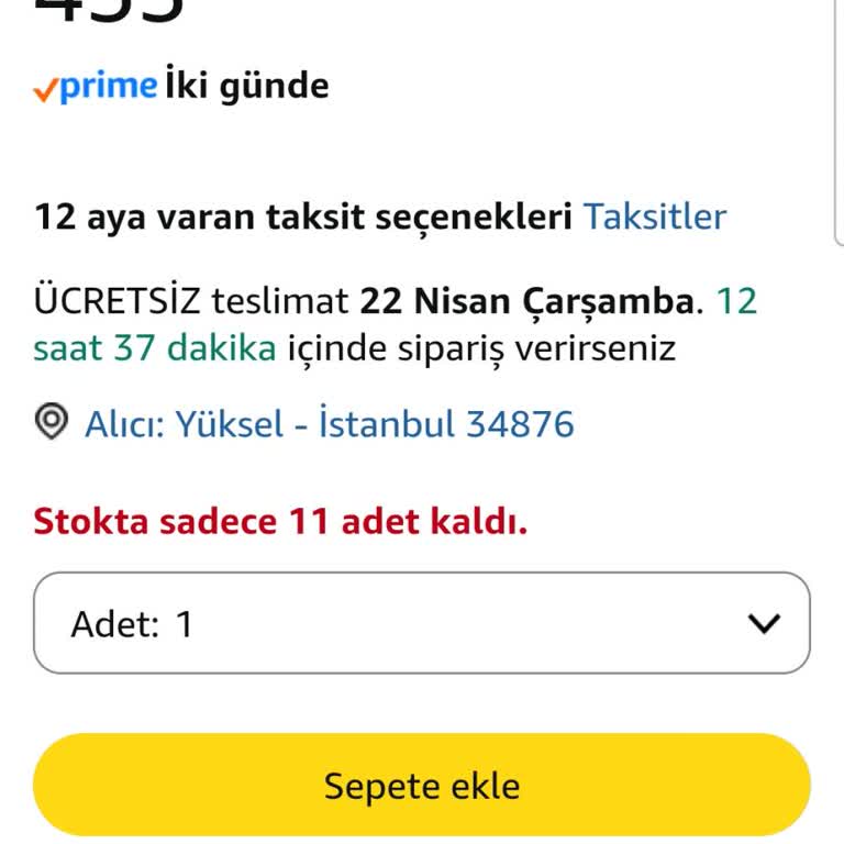 Yanlış Sipariş Verdiğim Ürün İçin İade Reddi