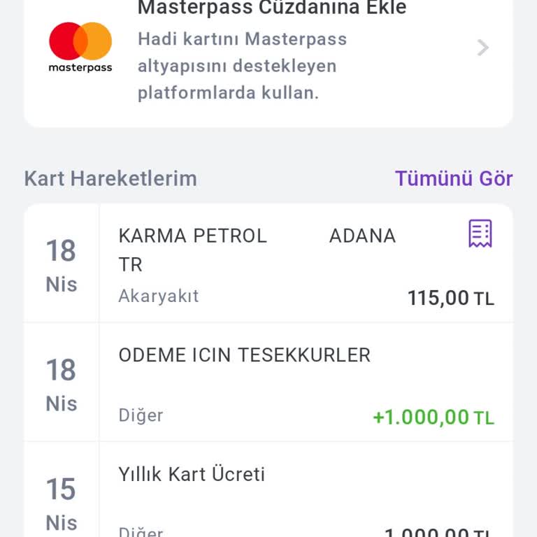 Tom Bank Ücretsiz Kartta Gizli 1.000 TL Aidat Kesintisi Ve İade Talebi