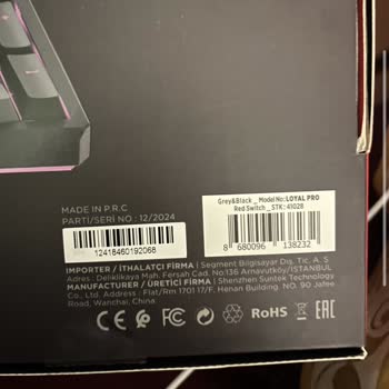 İki Aylık Gecikme: Yanlış Gönderilen Klavye Ve İade Sorunu