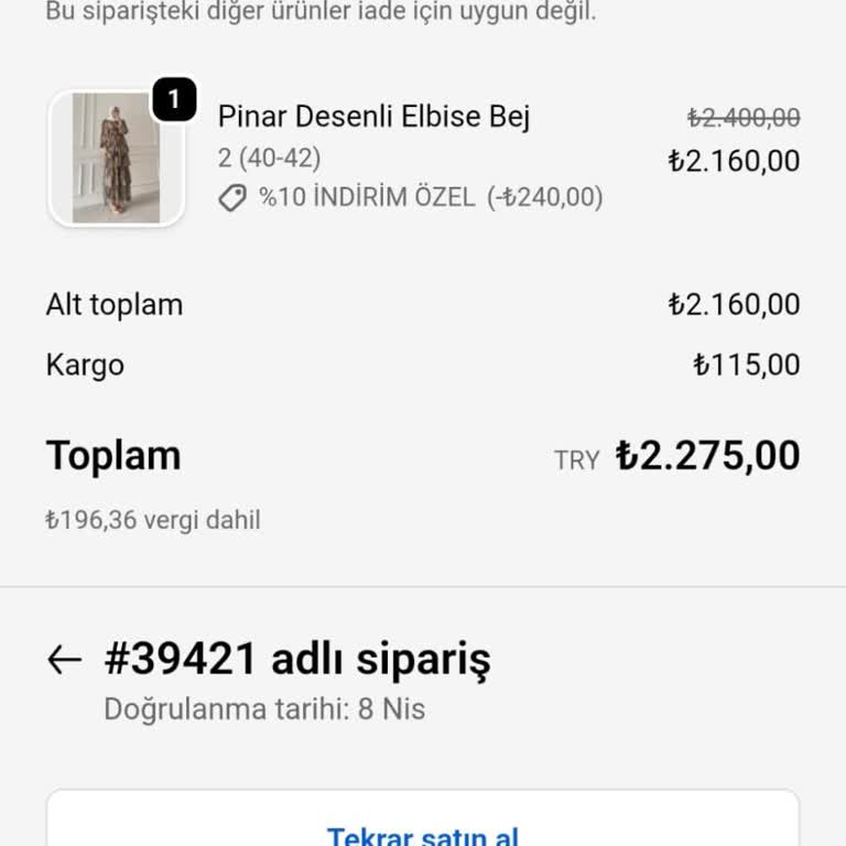 İndirimli Ürün İçin İade Talebimin Reddedilmesi