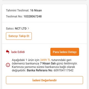 Kargo Nedeniyle İptal Edilen Siparişlerimde Fiyat Artışı Ve Çözüm Talebi