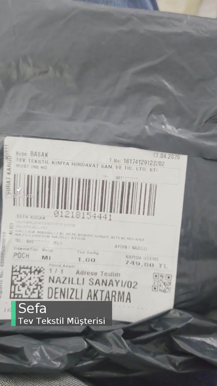 Tev Tekstil Yanılttı! videonun kapak resmi