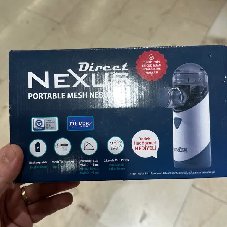 Nexus Nebülizatör Arızalı, Bebek Tedavisi Kesintiye Giriyor