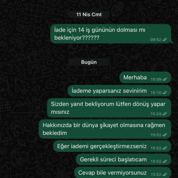 Karta İade Gecikmesi Ve Cevap Yokluğu