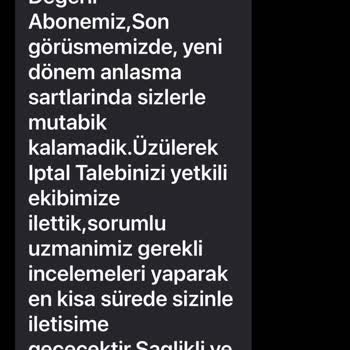 Abonelik İptalinde Sürekli Arama Ve Teklif Baskısı