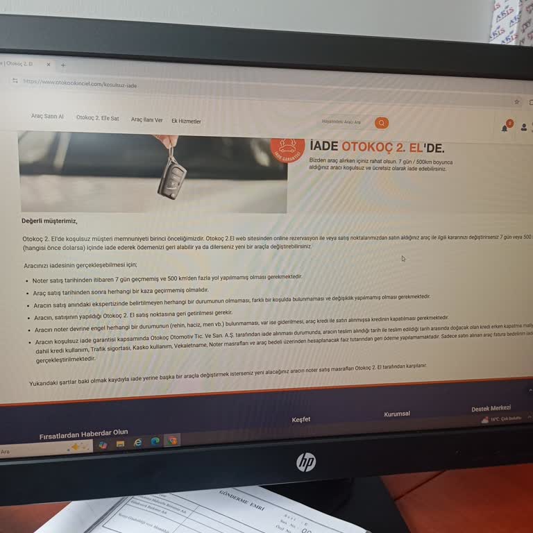 Koşulsuz İade Sözüyle Satın Alınan Honda Civic’de Gizli Garanti Şartı Ve 50.000 TL Kesinti