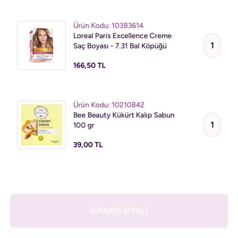 Siparişimin Uzun Sürede Beklemesi Ve İptal Edilememesi