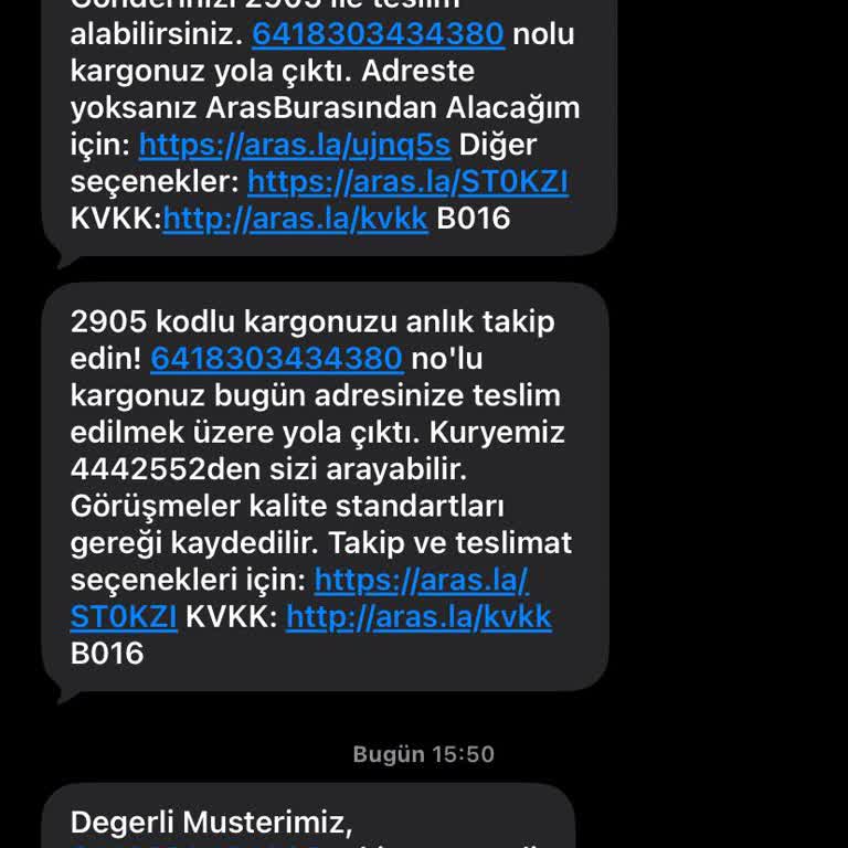 Evde Olmama Rağmen Kargo Teslim Edilmedi Ve Yanlış Kayıt Girildi