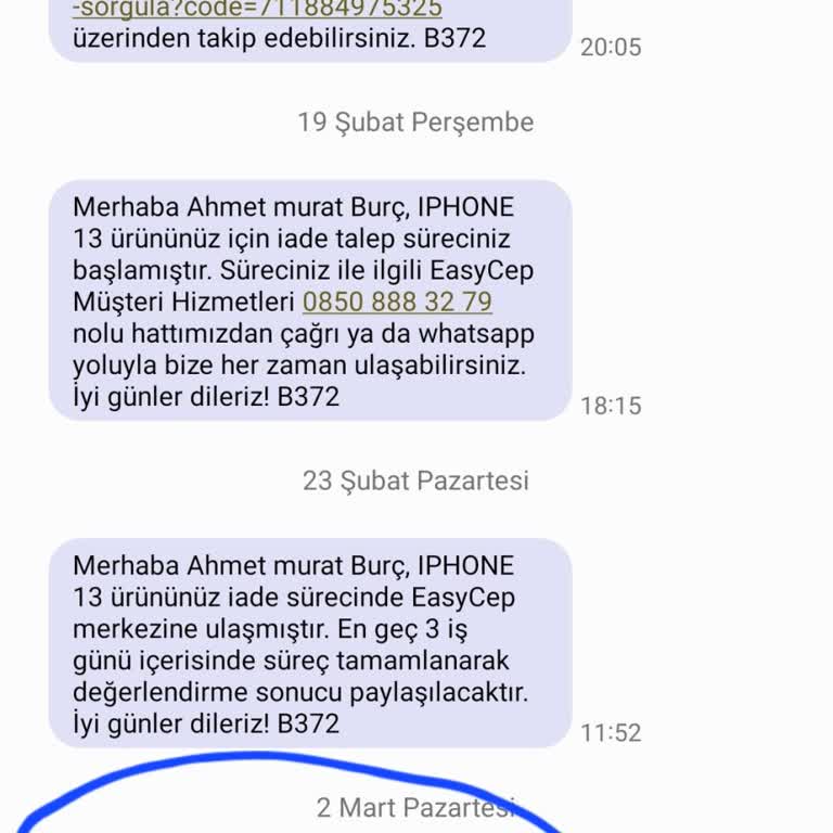 İade Edilen Iphone İçin 3 Ay Boyunca Ödeme Kesilmemesi Ve Geri Ödeme Yoksunluğu