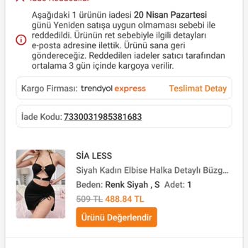 İade Reddi Ve Sahte Lekeler İddiası: Güven Sorunum