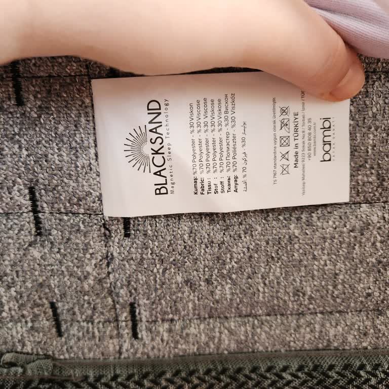 Blacksand Magnetic Sleep Technology Yatağın Yanıltıcı Sertlik Tanıtımı Ve İade Reddi