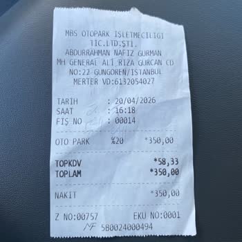 Üç Saat Ücretsiz Otoparkta 1 Dakikalık Gecikme İçin 350 TL Ücret Talebi