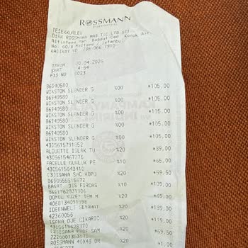 Rossmann’da Yanlış Sigaralar Ve İade Reddi