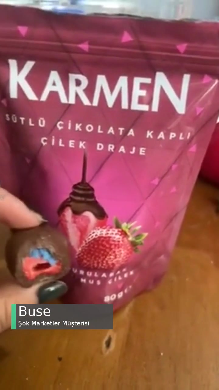 Karmen Çikolatadan Plastik Çıktı! videonun kapak resmi