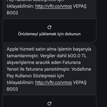 Apple Onayım Olmadan Fatura Yansıdı