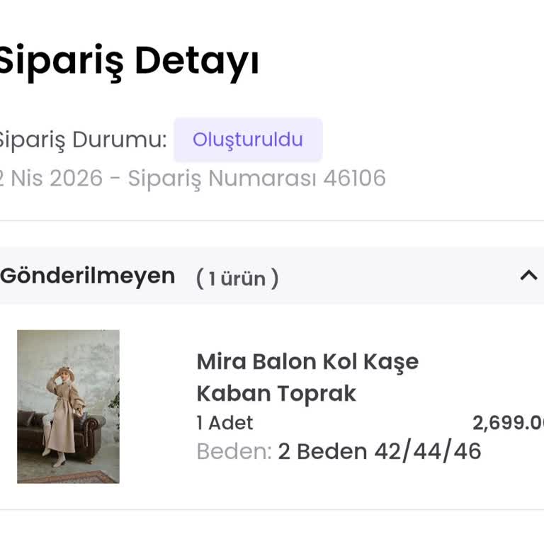 Teslim Edilmemiş Kaban Ve Cevapsız Müşteri Hizmetleri