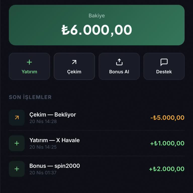 5.000 TL Çekimim Gerçekleşmedi Ve Canlı Destek Engellendi