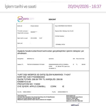 Bilgi Ve Onay Almadan Çekilen 300 TL Ücretine İtiraz