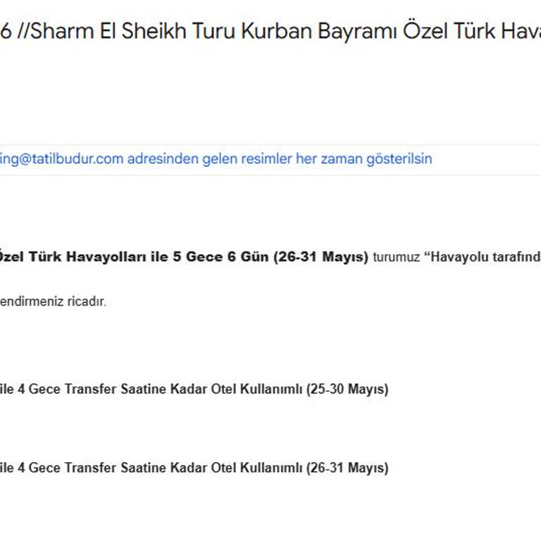 Tatilbudur’un Program Değişikliği Ve Tek Gecelik Konaklama Kesintisi İadesi Talebi