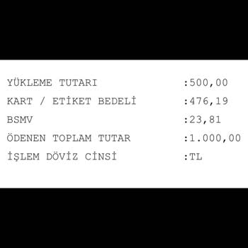 HGS Başvurusu İçin Yanlış Bilgilendirme Sonrası İade Edilmeyen Kart Ücreti Ve BSMV