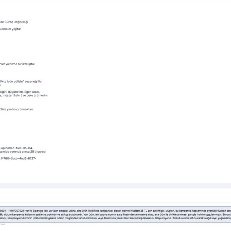 Trendyol’da Birlikte Al Kampanyasında Yan Ürün İadesi Tam Fiyat Üzerinden İşleniyor