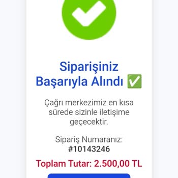 Yanlış Ve Kalitesiz Ürün Gönderimi Ve İletişimsizlik Nedeniyle 2500 TL Tam İade Talebi