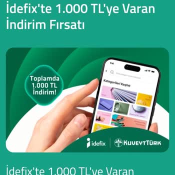 Kuveyt Türk 200 TL İndirim Kuponu Erken Sonlandırıldı, İdefix’te Kullanılamıyor