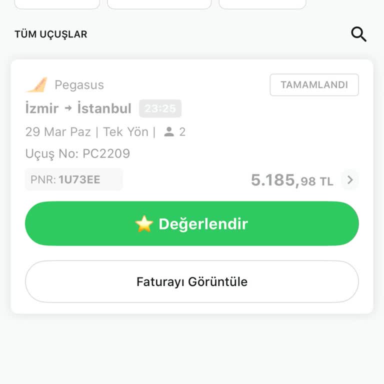 İptal Edilen Uçuşun Tamamlandı Görünmesi Ve İade Alınamaması