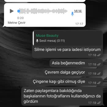 Yanıltıcı Kaş Renk Uygulaması Ve Asimetrik Şekil: Düzeltme Ve İade Talebi