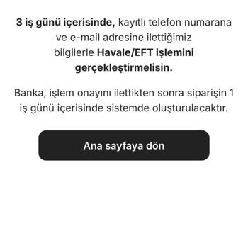 Ödeme Çekildi Ama Sipariş Oluşmadı, İade Bekleniyor