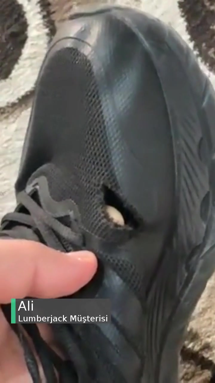 Lumberjack Ayakkabıda Aşınma Oldu! videonun kapak resmi