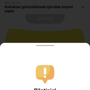 Biletini Al Uygulamasındaki Sistem Hataları Turan Ethno Folk Bileti İçin Alımı Engelliyor