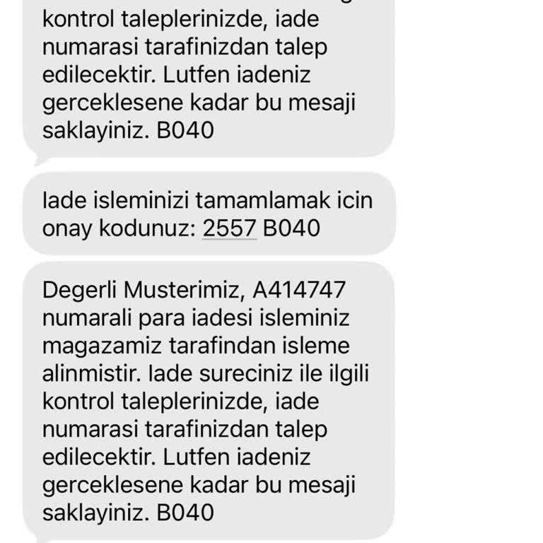 2.357 TL İadesi Gecikmesi Ve Müşteri Hizmetlerinin Çözüm Sağlayamaması
