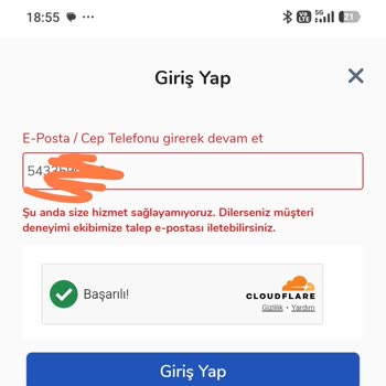 Carrefour SA Online Hesabım Giriş Engeli Ve Açıklama Talebi