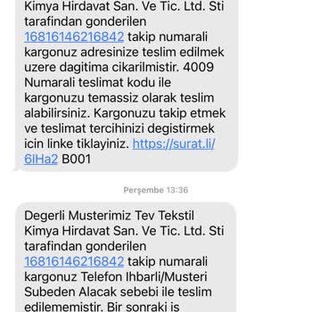 Tev Tekstil Siparişimde Coca-Cola Promosyon T-Shirt'i Yanlış Gönderildi, Ücret İadesi Talebim