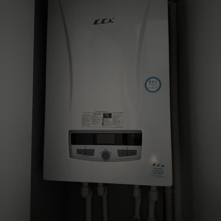 ECA Arceus Kombi Kaçak Akım Şalteri Atıyor Ve Sıcak Su Elektrik Veriyor