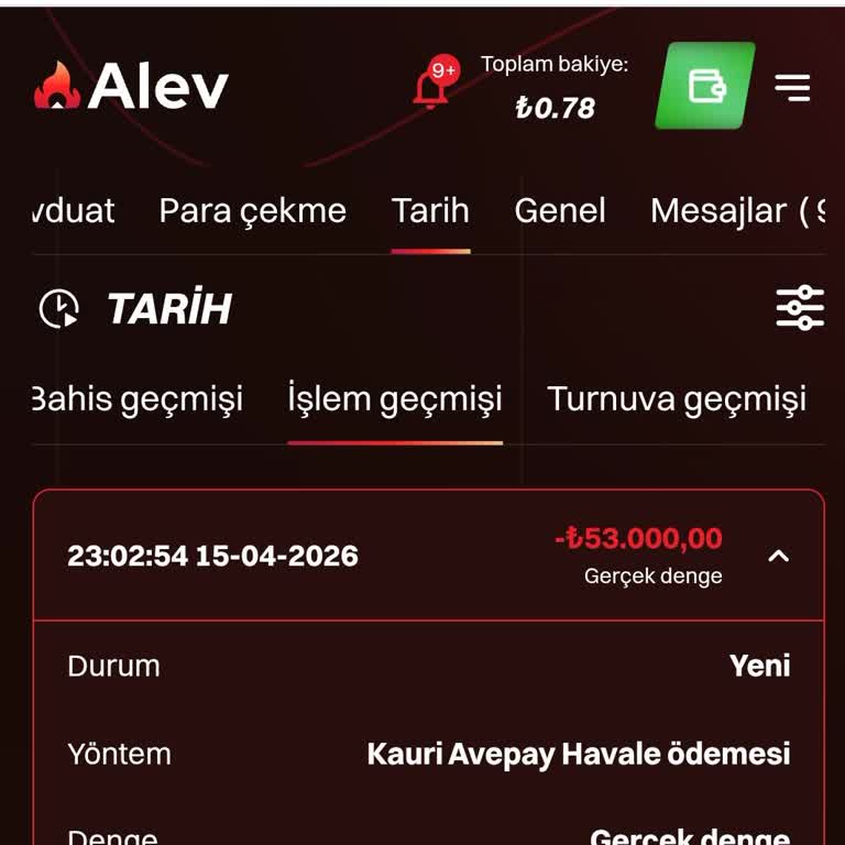 53.000 TL Çekim Talebimin İşleme Alınmaması Ve Bilgilendirme Eksikliği