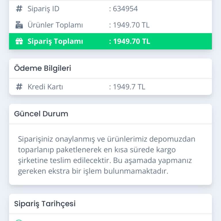 Avize Siparişi 10 Gün Geçmesine Rağmen Teslim Edilmedi Ve İletişim Kurulamıyor
